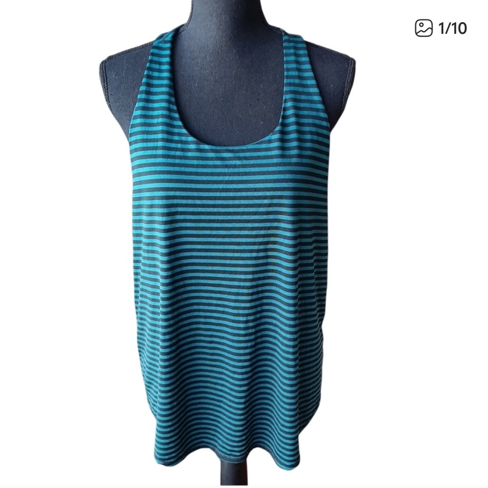 Calia by Carrie Underwood striped racerback tank